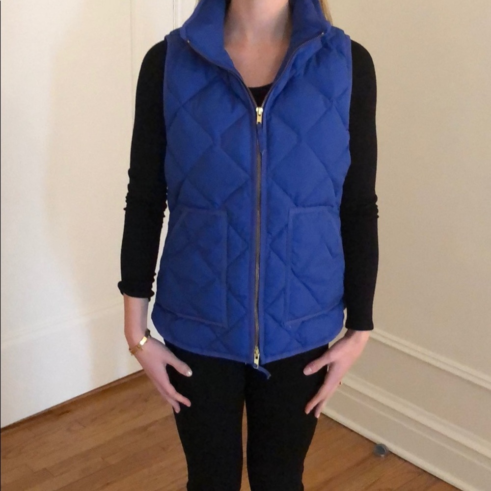 Jcrew blue vest